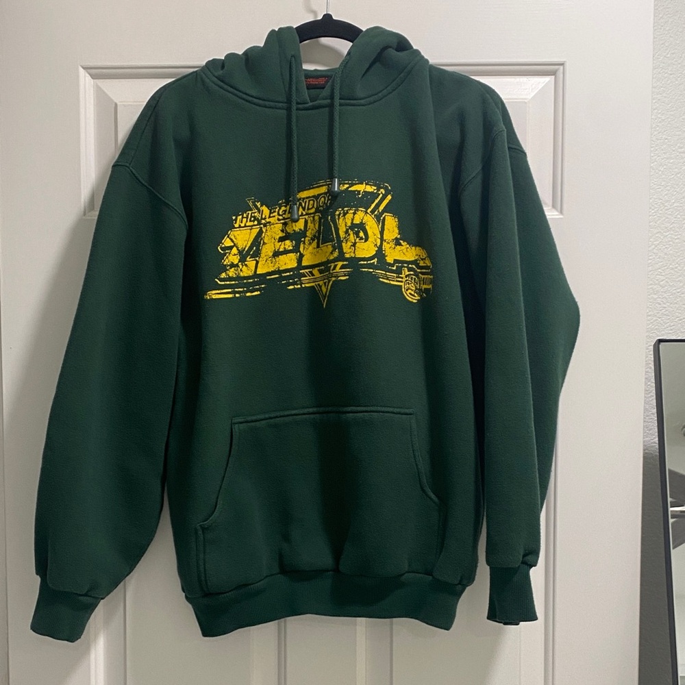 Nintendo hoodie with The legend of Zelda Yellow Logo